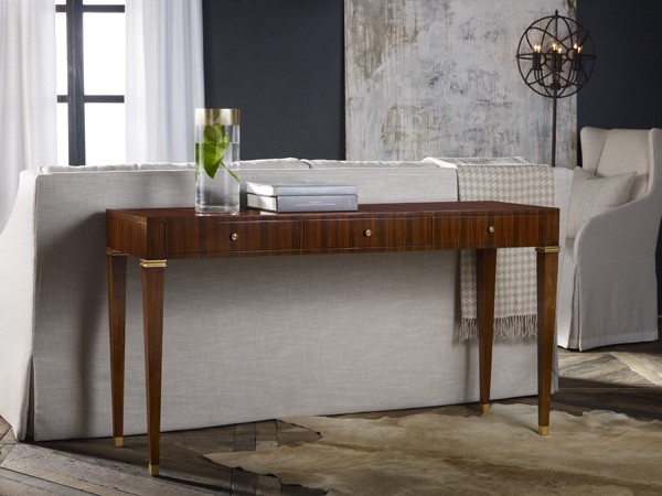 Modern History French Mid Century Console Table