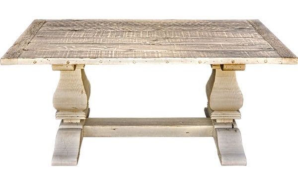 French Country Furniture Dining Tables Unfinished Oak