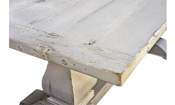 French Country Furniture Dining Tables Unfinished Oak