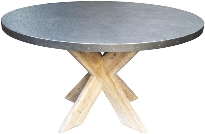 French Country Furniture Dining Tables Austin Zinc Top Austin Table W Zinc Top For A Detailed View