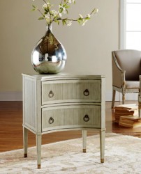 Modern History Painted Gustavian Bedside Chest