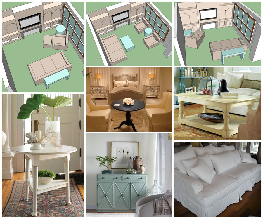 French Bleu Living Interior Design