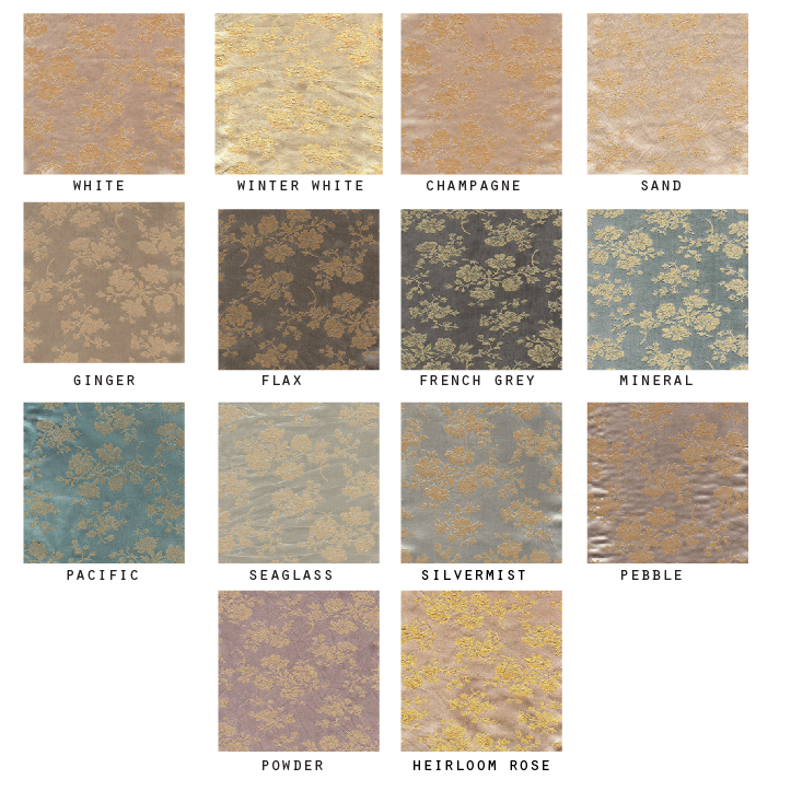 Bella Notte Linen Colors