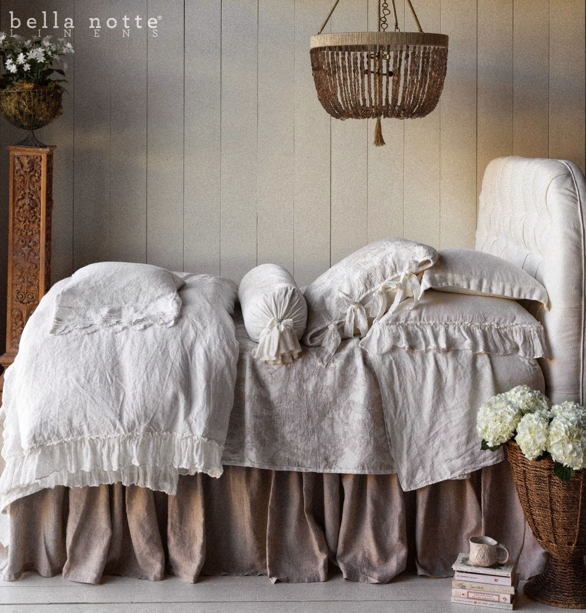 Linen Twin Fitted Sheets – Bella Notte Linens