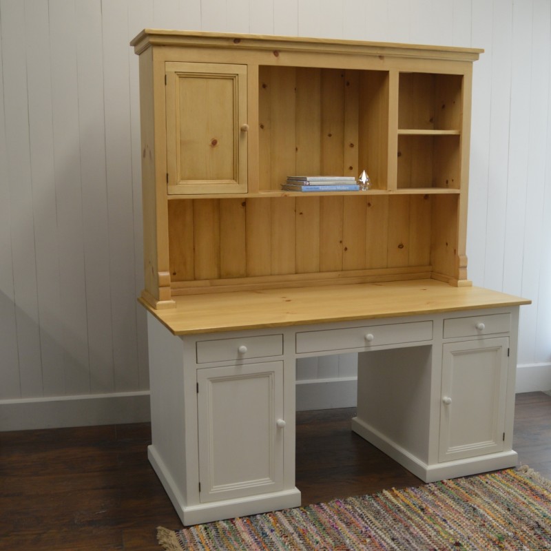 Kitchen desk with hutch deals