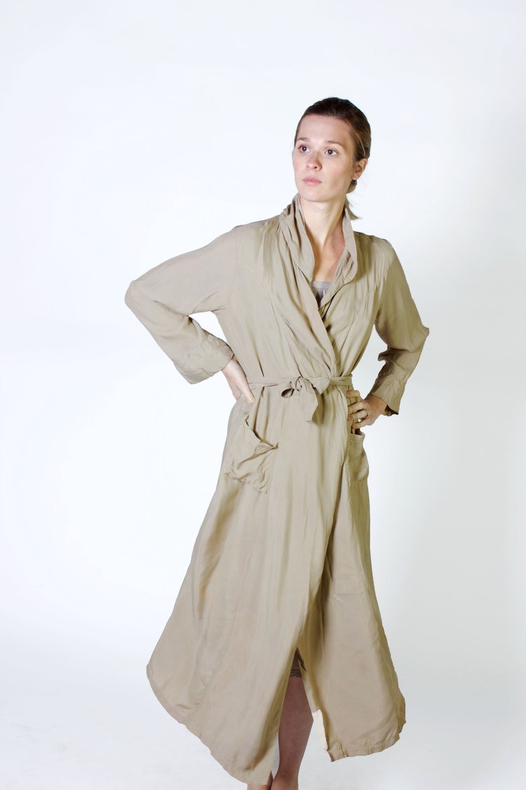 Model Dressing Gown