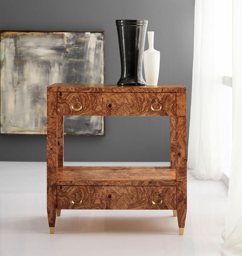 Modern History Olive Ash Nightstand