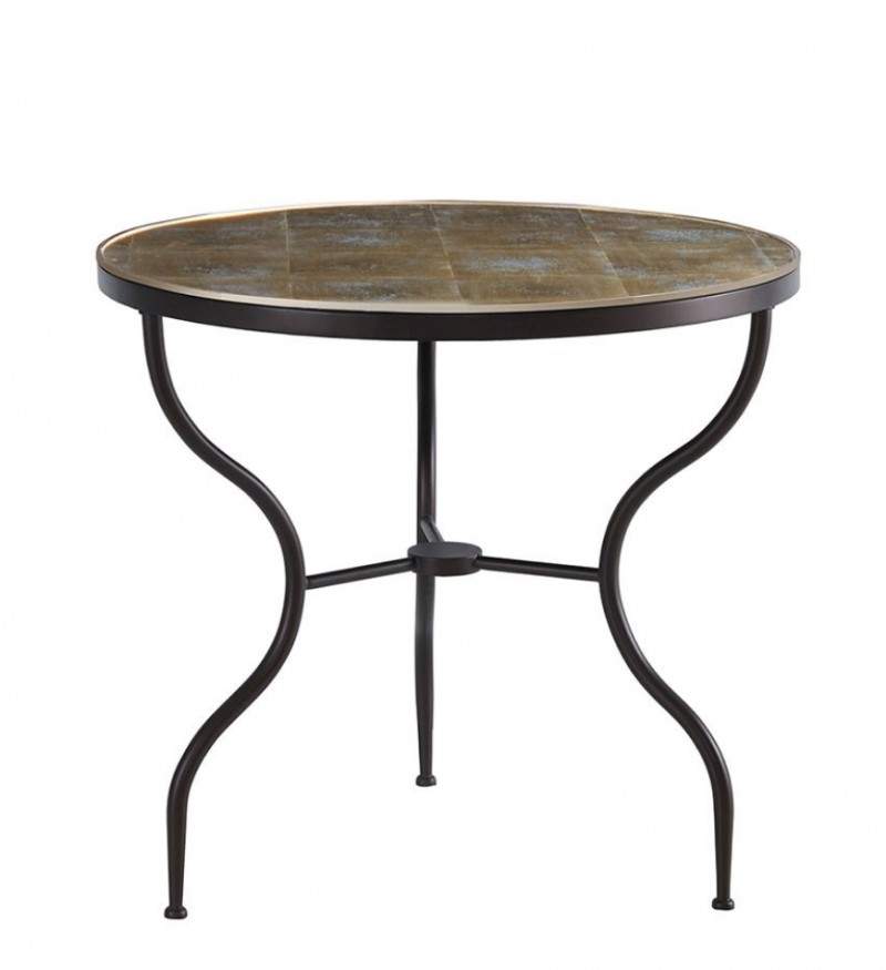 Modern History Wrought Iron End Table