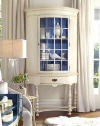 Somerset Pamlico Half-Round Cabinet