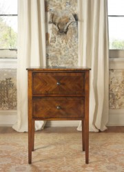 Modern History Continental Two-Drawer Stand