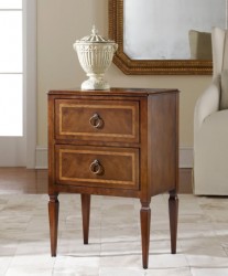 Modern History Small Two Drawer Commode