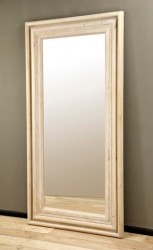 Pine Mirror, Floor Length, Unfinished