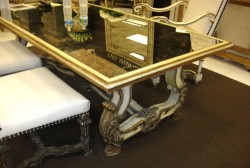 Tara Shaw Italian Table With Mirrored Top