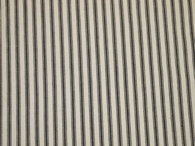 Ticking Stripe Black