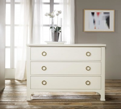 Three Drawer Painted Commode