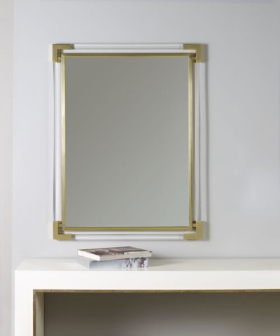 Brass Mirror With Plexi