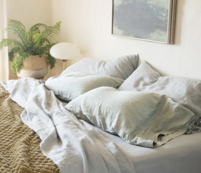 Paloma Pillowcase in Cloud